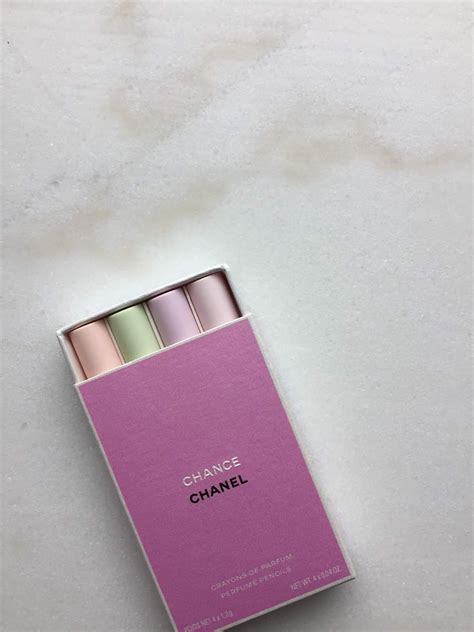 chanel chance perfume pencils review.